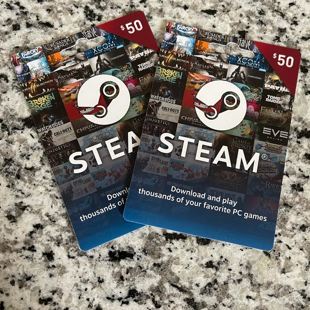 Steam Gift Cards